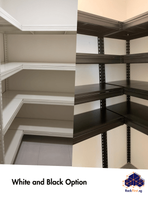 boltless racks without centre pole